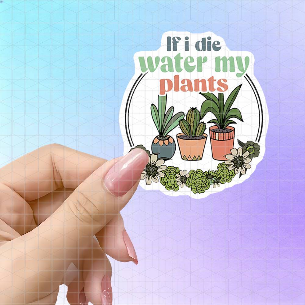 Plant Parent - Vinilo adhesivo mate con diseño de