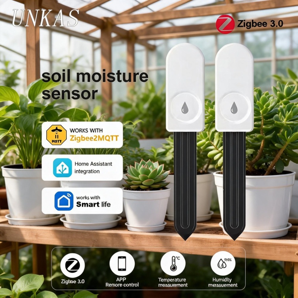 Plant Parent App - Sensor de Humedad del Suelo ZigBee