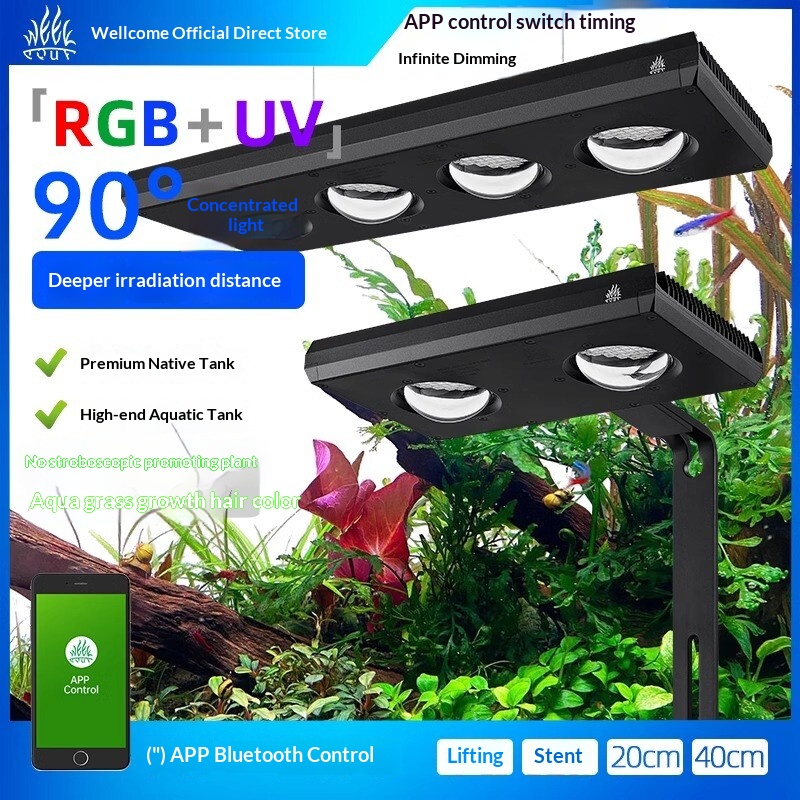 WEEK AQUA Z-Series Lámpara LED - Plant Parent App reseña y precio