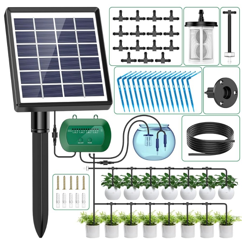 Kit de riego Solar inteligente - Plant Parent reseña y precio